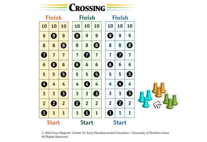 Crossing game.