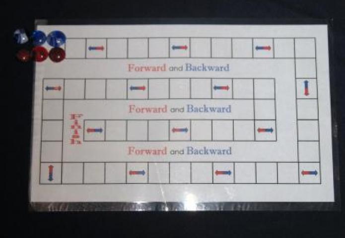 Forward and backward a game.