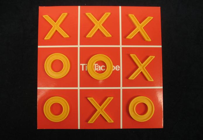 Tic tac toe game.